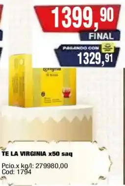 Maxiconsumo Te la virginia oferta