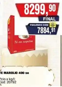 Maxiconsumo Té marolio oferta