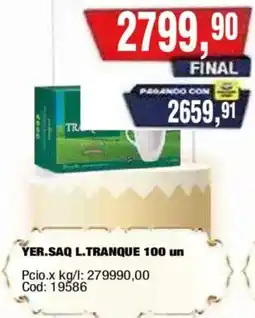 Maxiconsumo Yer.saq l.tranque oferta