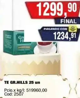 Maxiconsumo Gr. hills té oferta