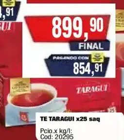 Maxiconsumo Taragui té oferta