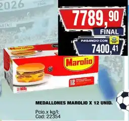 Maxiconsumo Marolio medallones oferta
