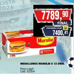Maxiconsumo Marolio medallones oferta