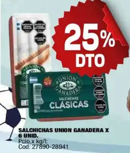 Maxiconsumo Union ganadera salchichas classicas oferta