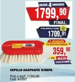 Maxiconsumo Cepillo asapratric r/ropa oferta