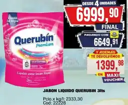Maxiconsumo Querubín líquido para lavar ropa oferta