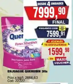 Maxiconsumo Quer Premium Flores Silvestres oferta