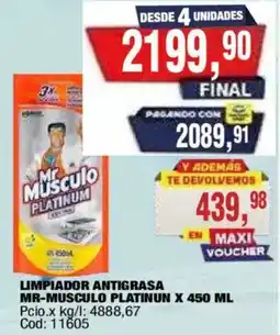 Maxiconsumo Mr Musculo limpiador antigrasa oferta