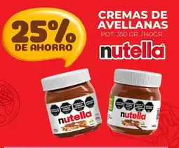 Supermercados Vea Nutella cremas de avellanas pot. oferta