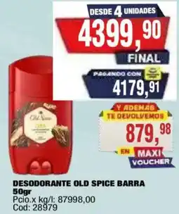 Maxiconsumo Old spice desodorante barra oferta