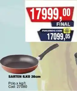 Maxiconsumo Ilko sartén oferta