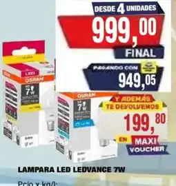 Maxiconsumo Osram lampara led ledvance oferta