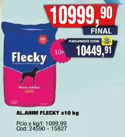 Maxiconsumo Flecky perros adultos oferta