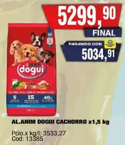 Maxiconsumo Dogui alimento cachorro oferta