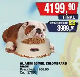 Maxiconsumo Alanim comed. colombraro masc oferta