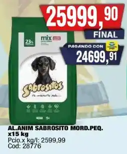 Maxiconsumo Sabrositos mix oferta