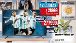 Maxiconsumo Noblex smart tv oferta