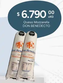 El Milagro Mayorista Don benedecto queso mozzarella oferta