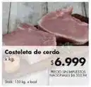 Disco Costeleta de cerdo oferta