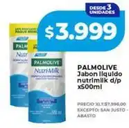 Supermayorista Vital Palmolive jabón líquido nutri-milk oferta