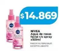 Supermayorista Vital Nivea - agua de rosas facial r/c spray x150ml oferta