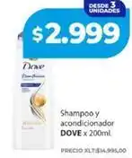Supermayorista Vital Dove - shampoo y acondicionador oferta