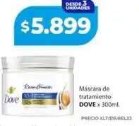 Supermayorista Vital Dove - mascara de tratamiento oferta