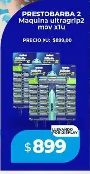 Supermayorista Vital Gillette - prestobarba 2 maquina ultragrip2 mov x1u oferta
