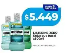Supermayorista Vital Listerine enjuague bucal oferta