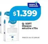 Supermayorista Vital Q-soft hisopos estuche oferta