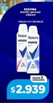 Supermayorista Vital Rexona - antitranspirant aerosol oferta