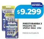 Supermayorista Vital Gillette - prestobarba 3 maquina de afeitar desc x4u oferta
