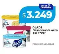 Supermayorista Vital Glade - desodorante auto gel oferta