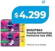 Supermayorista Vital Nosotras - toallas femeninas nocturna sua oferta