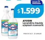 Supermayorista Vital Ayudin - lavandina liquida a/splash oferta