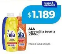 Supermayorista Vital Ala - lavavajilla botella oferta