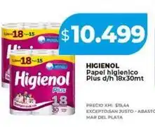 Supermayorista Vital Higienol - papel higienico plus d/h oferta