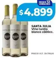 Supermayorista Vital Santa julia - vino tardío blanco oferta