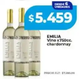 Supermayorista Vital Emilia vino chardonnay oferta