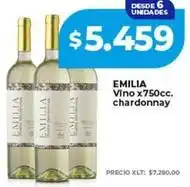 Supermayorista Vital Emilia - vino x 750cc. chardonnay oferta