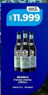 Supermayorista Vital Branca - fernet menta oferta