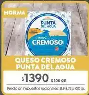 Jumbo Punta del agua - queso cremoso oferta