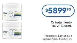 Hergo Dove tratamiento oferta