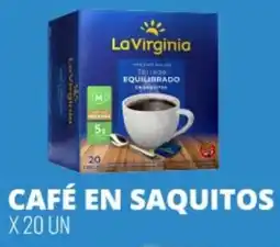 Super MAMI La virginia café en saquitos oferta