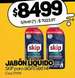 Diarco Skip jabón líquido oferta