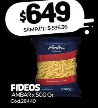 Ambar fideos