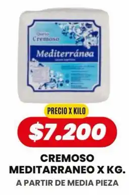 Autoservicio Capo Mediterránea queso cremoso oferta
