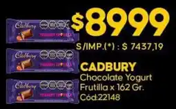 Diarco Cadbury chocolate yogurt frutilla oferta