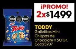 Diarco Toddy galletitas mini chispas de chocolate oferta