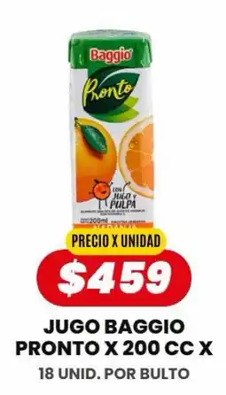 Autoservicio Capo Baggio jugo pronto oferta